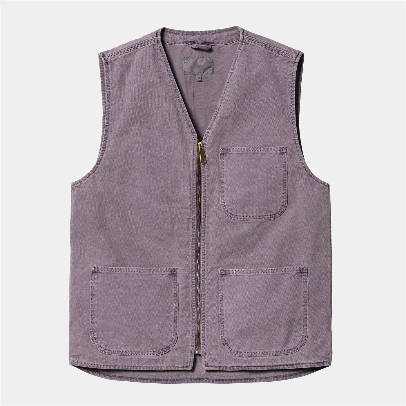 Custom Oversized Pocket Tank Top Waistcoat Casual Sleeveless Jacket Streetwear Gilet Organic Cotton Canvas Utility Vest