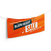 Bannière publicitaire en vinyle Pvc flexible, panneau de Promotion pour les médias sociaux
