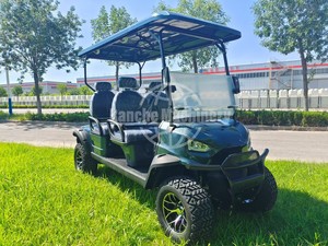 Nouveau modèle 2026 – Voiturette de golf électrique 6 places 5 kW au lithium certifiée DOT pour parcours de golf et transport urbain - Product Image 2