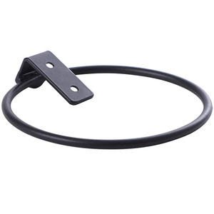 4in pot De Fleur <span class=keywords><strong>plante</strong></span> <span class=keywords><strong>support</strong></span> noir <span class=keywords><strong>plante</strong></span> murale <span class=keywords><strong>support</strong></span> de bague panier clôture de balcon suspendue planteur crochet extérieur enduit de poudre supports - Product Image 2