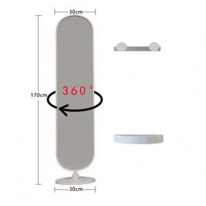 2025 tendencia personalizada espejo de piso rojo de longitud completa 3 ~ 5mm de espesor moderno hogar FM INS para vestidor y sala de estar - Product Image 6