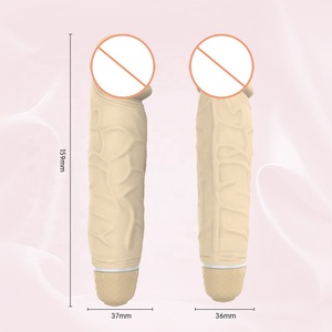Toparc เครื่องสั่นดิลโด้ของเล่นทางเพศที่สมจริงของเล่นผู้ใหญ่ทำจากซิลิโคนเทียมสำหรับผู้หญิง - Product Image 3