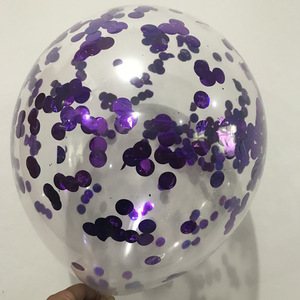 Vente flash <span class=keywords><strong>Ballon</strong></span> en feuille transparente de 12 pouces 2,8 g <span class=keywords><strong>Ballon</strong></span> en feuille coloré Confettis durables respectueux de <span class=keywords><strong>l</strong></span>'environnement Décoration de fête pour la rentrée scolaire Noë<span class=keywords><strong>l</strong></span> - Product Image 5