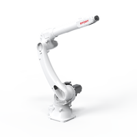 Machine de découpe au jet d'eau robotique 6 axes abordable pour le métal et le caoutchouc et les formes irrégulières et complexes.