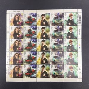 Timbres-poste souvenirs en vrac style britannique, timbres UV, étiquettes d'emballage de première classe, <span class=keywords><strong>autocollants</strong></span> de faux billets, <span class=keywords><strong>autocollants</strong></span> de timbres-poste personnalisés du Royaume-Uni - Product Image 2