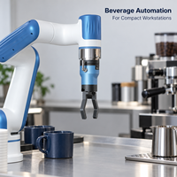 Bras robotique collaboratif compact en alliage d'aluminium pour le tri de petites pièces et l'automatisation des postes de travail