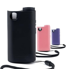New Black Olympian <b>Rechargeable</b> UV Tactical <b>Flashlight</b> Bear Repellent Spray White Light Self Defense Promotional Household - Product Image 2