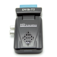 Mini récepteur TV numérique terrestre DVB-T2 avec MPEG4 Haute Définition en plastique Garantie 12 mois