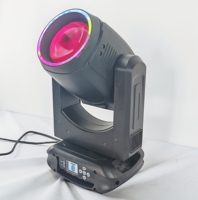 Luz de cabeza móvil Beam de 295W para Beam 14R DMX512, con giro de 540°/inclinación de 270°, IP33, iluminación de escenario, prisma de nido de abeja 8+48, para discoteca, bodas y espectáculos