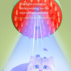 Carino spazzola ricaricabile per gatto per spargimento di massaggio a spruzzo pettine Pet toelettatura spazzola per la depilazione cane gatto spazzole a vapore - Product Image 3
