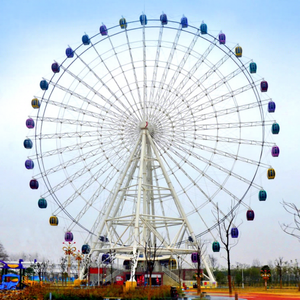 Impresionante Rueda <span class=keywords><strong>de</strong></span> la Fortuna <span class=keywords><strong>de</strong></span> 65 m con Fabricación en Fábrica para Parques <span class=keywords><strong>de</strong></span> Atracciones al Aire Libre y Entretenimiento Comercial - Product Image 1