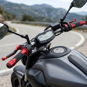 Ensemble de leviers de frein et d'embrayage et de poignées de guidon pour moto, en aluminium CNC pliable pour <span class=keywords><strong>Yamaha</strong></span> <span class=keywords><strong>MT</strong></span>-<span class=keywords><strong>07</strong></span> MT07 - Product Image 2