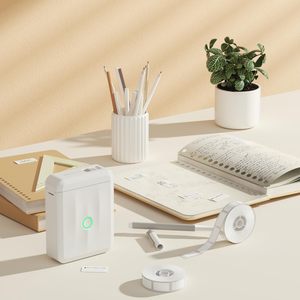 Tùy chỉnh nhiệt có thể in nhãn 12x40 mét D11 Maker nhãn Băng 0.47x1.57 "dính giấy nhãn mã vạch cho <span class=keywords><strong>mini</strong></span> máy in xách tay - Product Image 4