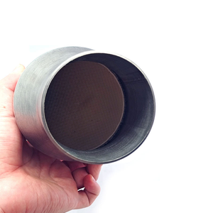 Convertidor Catalítico Universal de 2.5 Pulgadas de Entrada/Salida, Alto Flujo, Corrige el Código P0420, Puerto O2 Compatible, Cumple con EPA, Acero Inoxidable - Product Image 2