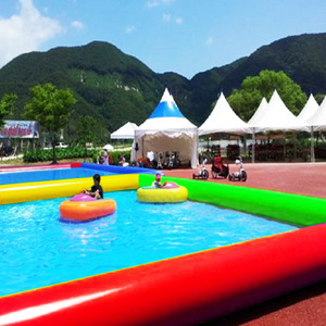 Piscine gonflable en PVC épais pour enfants, piscine familiale extérieure, zone de jeux, étang de pêche - Product Image 1
