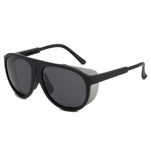 Pilot Sunglasses Polarized UV Protection Men's Outdoor Cycling Glasses Replaceable Lenses <b>Large</b> <b>Frame</b> Aviator Style - Product Image 1