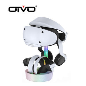 <span class=keywords><strong>PS5</strong></span> multifuncional deslumbrante cargador de asiento magnético PSVR2 mango <span class=keywords><strong>gafas</strong></span> auriculares estación de carga luminosa soporte de almacenamiento - Product Image 2