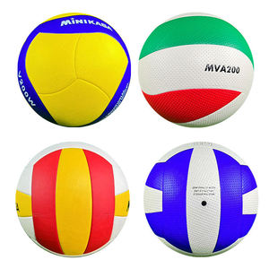 Balón de Voleibol Oficial para Torneos, Tamaño 5, Amarillo, con Agarre Elite, Cuero PU, Tacto Suave, Químicos Más Seguros para Partidos Críticos - Product Image 3