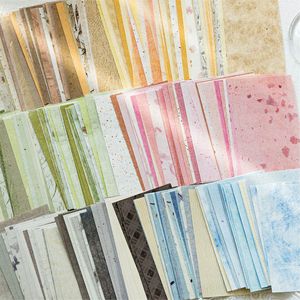 Gentle Series Light Vintage Handbook DIY <span class=keywords><strong>Collage</strong></span> décoratif 50 pcs/pack Papier avec fonction de feuilles mobiles - Product Image 4