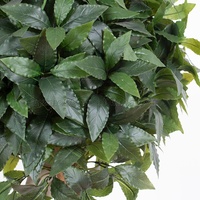 Grüne künstliche Osmanthus Baum Kunststoff Bay Lorbeer und Buchsbaum Topiary Garten dekorative Pflanzen Garten bedarf