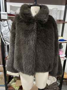 2025 New Warm Faux Fur Langarm mantel für Frauen - Product Image 4