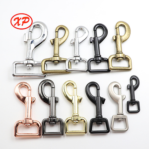 <span class=keywords><strong>Mousqueton</strong></span> rotatif robuste en alliage de zinc de 20 mm avec boucle à ressort de sécurité, élégant et durable, pour laisses de chien - Product Image 6