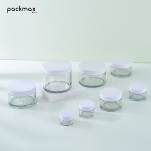 Tarros de PET de boca ancha y pared gruesa para crema, tarros transparentes para crema facial de 5g-250g, tarros para sérum, tarros para exfoliante corporal - Product Image 4