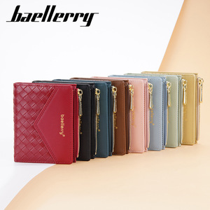 กระเป๋าสตางค์สั้นผู้หญิง Baellerry หนัง PU ขนาด 5 นิ้ว กระเป๋าใส่เหรียญแบบซิป แฟชั่นกระเป๋าสตางค์ขนาดเล็กสำหรับใช้ในชีวิตประจำวัน - Product Image 3
