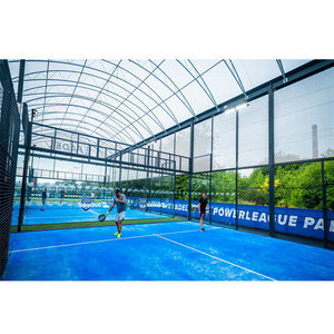 Fast Assembly Padel Court Single Padel Tennis Indoor Court Outdoor Padel Court Panoramic View for Resort Club - Product Image 1