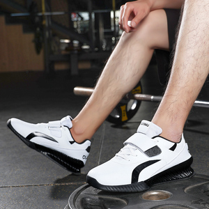 Custom Logo Summer Sports Training Shoes for Men Comfortable Lace-up Wrestling & Boxing <b>Boots</b> Professional Weightlifting Shoes - Product Image 3