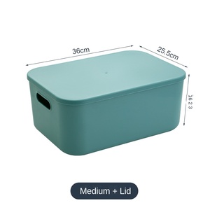 กล่องเก็บของอเนกประสงค์ฝาพลาสติก PP แบบทันสมัยพร้อมความจุขนาดใหญ่ที่วางบนโต๊ะอย่างยั่งยืน XT405-1 - Product Image 5