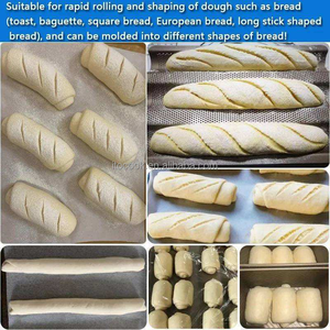 Mouleuse à pâte industrielle continue, machine à mélanger automatique, machine à former des pains de mie, nouvelle machine en acier inoxydable pour <span class=keywords><strong>boulangerie</strong></span> - Product Image 6