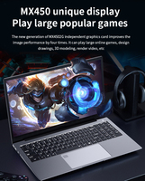 Ordinateur portable de jeu I7 Core 11e génération, 15,6 pouces, processeur Core I5 I6 I7, RAM 8 Go, SSD 256 Go 512 Go, ordinateurs portables fins