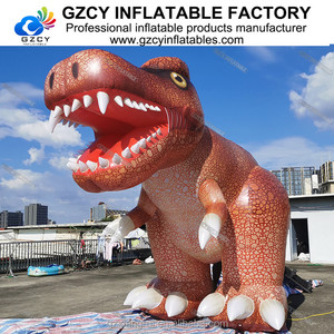Ballon gonflable de Noël personnalisé à la vente chaude, modèle de dinosaure et de <span class=keywords><strong>Godzilla</strong></span>, impression UV, décoration publicitaire - Product Image 3