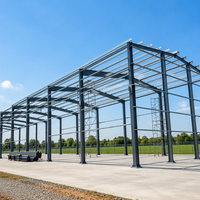 Bâtiment d'entrepôt préfabriqué en acier de haute qualité, construction industrielle sur mesure à grande portée, fabricant