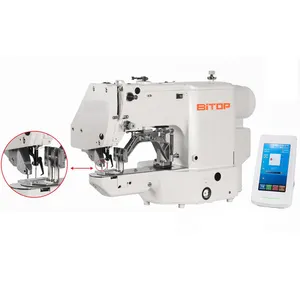 BT-430D-MO Computer Button Bartack Sewing Machine Punching Cap And Eye Sewing Machine Industrial