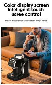 Cafetera Portátil para Espresso y Café Turco, Carcasa de Plástico con Función de Limpieza con Agua Caliente para Uso en el Hogar o en Hoteles, Cafetera Eléctrica Portátil - Product Image 4