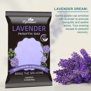 Cire de paraffine à la lavande en gros Lifestance pour les soins de la peau, cire de paraffine de beauté pour les mains et les pieds, blanchiment et anti-rides - Product Image 4