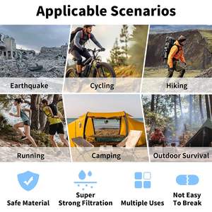 Filtro de Agua Portátil con Membrana UF, Mini Filtro de Agua de Emergencia para Camping, Senderismo y Actividades al Aire Libre - Product Image 4