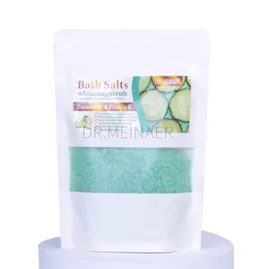 Hot Sale Bag Pack Bath Soaking Crystal Turmeric Salt Exfoliating Skin Whitening Natural Organic Lavender Bath Salts SkinCare