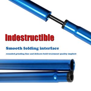Bâtons de Trekking pliables en aluminium ultralégers, bâtons de course, de longueur réglable, 2 unités - Product Image 5