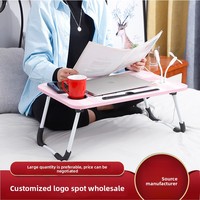 Table d'appoint pliable pour ordinateur, idéale pour lit, dortoir étudiant, petite table Kang – Approvisionnement direct usine