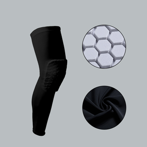 Almohadilla de panal transpirable a prueba de choques alargada <span class=keywords><strong>para</strong></span> deportes al aire libre, montañismo, <span class=keywords><strong>baloncesto</strong></span>, calentadores de piernas, rodillera, soporte de mangas - Product Image 3