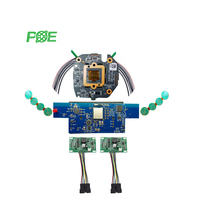 Circuito Impreso Personalizado Multicapa FR4 ENIG con Cable, PCB SMT para Electrónica de Consumo, Fábrica de PCBA