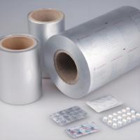 Feuille d'aluminium pharmaceutique pour emballage sous blister, feuille de fond pliable pour scellage de conditionnements de pilules, comprimés, gélules et vitamines