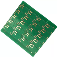 Perforación mecánica 20:1 blanco amarillo serigrafía 4 capas 1,6mm-3,0mm Fr4 Rogers4350B 5880 Rosh PCB