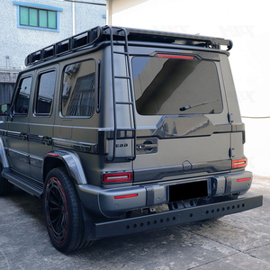 W463a G550 <span class=keywords><strong>4x4</strong></span> <span class=keywords><strong>G63</strong></span> AMG G65 AMG Protector de parachoques trasero para <span class=keywords><strong>Mercedes</strong></span> Clase G W464 <span class=keywords><strong>4x4</strong></span> Barra de toro trasera 2019 + Piezas de modificación de actualización - Product Image 3