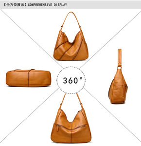 New Fashion Designer Crossbody <b>Bags</b> High Quality Genuine <b>Leather</b> Shoulder Messenger <b>Bag</b> Casual Totes Women Handbags and Purses - Product Image 4