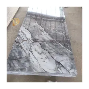 ألواح جدارية معدنية للديكور من فحم الخيزران بطول 2.8 متر، ألواح فوم من كلوريد البولي فينيل للديكورات الداخلية من الخشب الحبيبي
