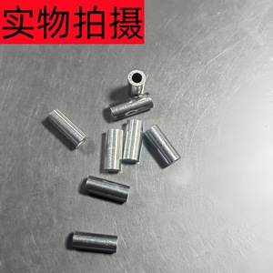 Abrazadera de línea de pesca de aleación de aluminio, redonda y ovalada, de 0.8-2.0mm, para suministros de pesca, ideal para pescadores. - Product Image 4